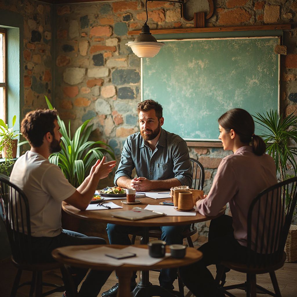 Sesiune de coaching de grup